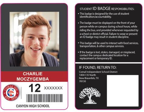 rfid card for school|student id card rfid.